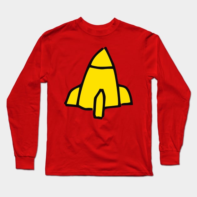 REGGIE ROCKET SHIRT Long Sleeve T-Shirt by ciyoriy